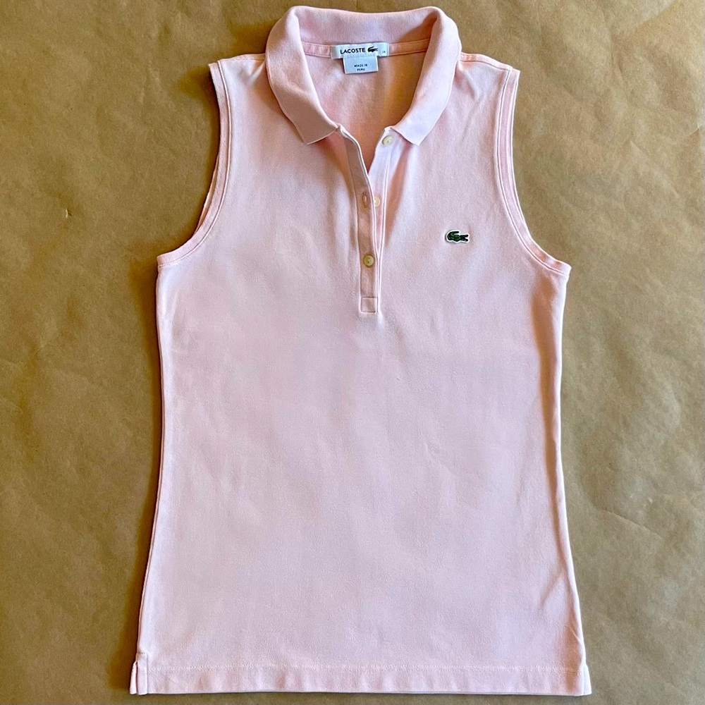 LACOSTE Women’s Sleeveless Polo